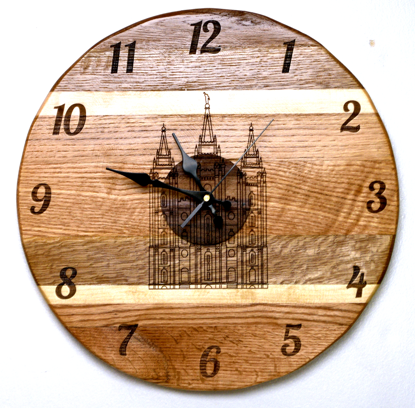 1 only 17" Temple Clock